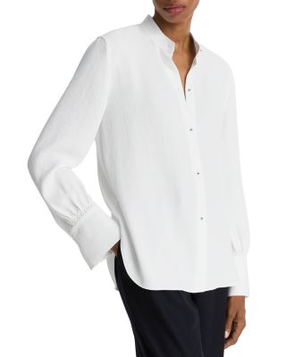 Mandarin Collar Blouse