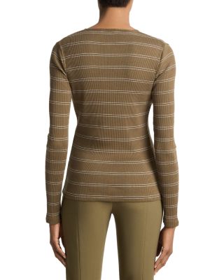 Striped Crewneck Top