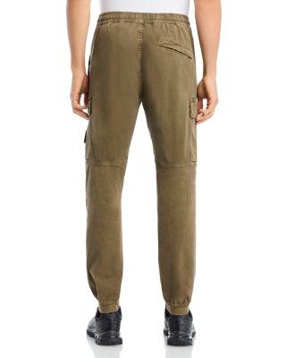 Tapered Cotton Stretch Trousers