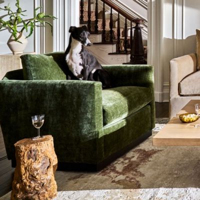 Inwood Fabric Swivel Chair - Exclusive