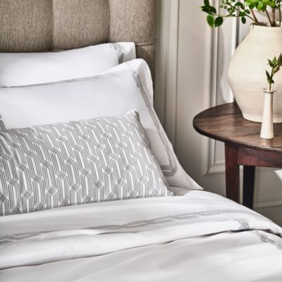 Italian Tivoli Embroidered Decorative Pillow, 14&amp;quot; x 36&amp;quot; - Exclusive