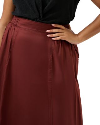 Plus Sahara Breeze Midi Skirt