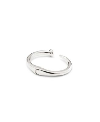 Sterling Silver-Plated Bangle Bracelet