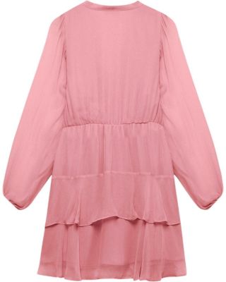 Women's Ruffle Boho Mini Dress