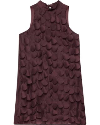 Women's Applique Mini Shift Dress