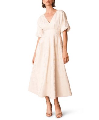 Women's Jacquard Midi Dress
