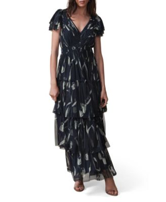Women's Ruffle Maxi Dress