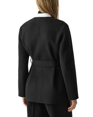 Wool &amp; Cashmere Wrap Jacket 