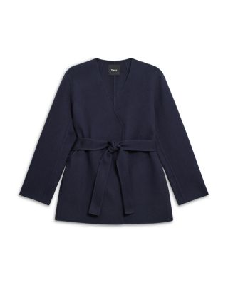 Wool &amp; Cashmere Wrap Jacket 