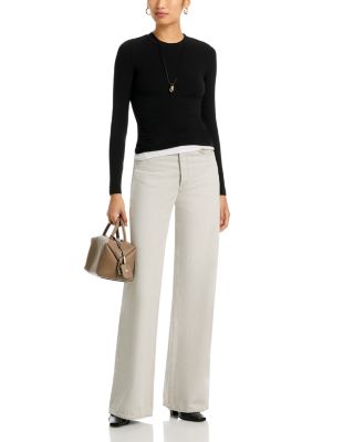 The Long Sleeve Rib Tee