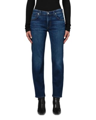 Anissa Low Rise Straight Jeans in Pierre