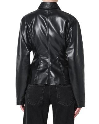 Devon Faux Leather Shirt