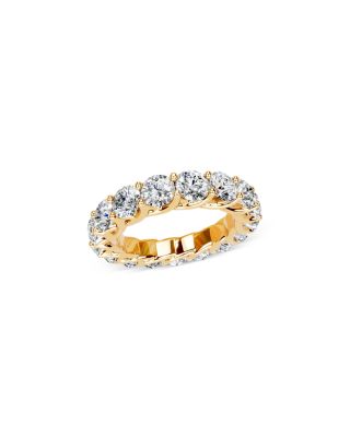 Diamond Classic Eternity Band in 14K Yellow Gold, 4.0 tcw
