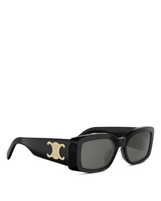 Maxi Triomphe Rectangular Sunglasses, 53mm
