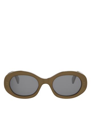 Triomphe Oval Sunglasses, 52mm