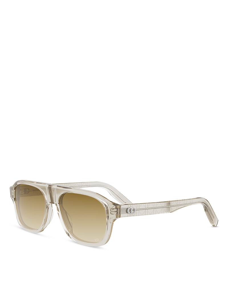 Dior Cd Icon A1i 55mm Gradient Pilot Sunglasses In Brown