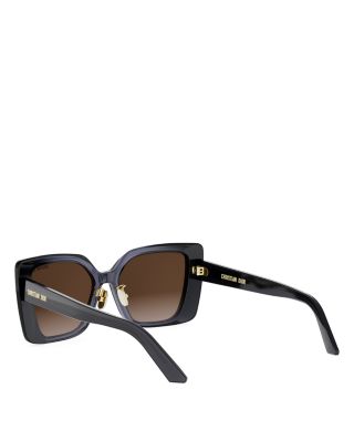 DiorMidnight S5I Square Sunglasses, 55mm