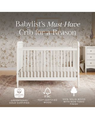 Liberty 3 in 1 Convertible Spindle Crib with Toddler Bed Conversion Kit