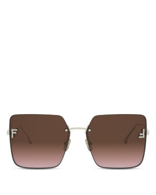 First Crystal Geometric Sunglasses, 59mm