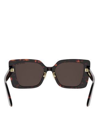 DiorMidnight S5I Square Sunglasses, 55mm