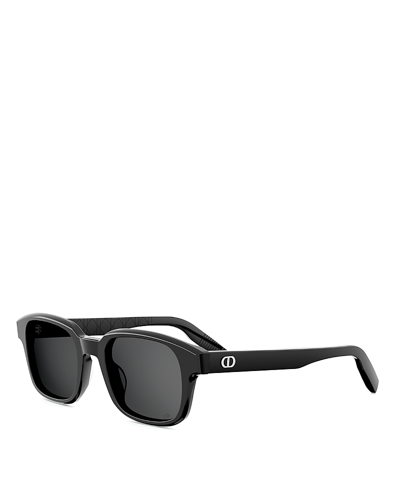 Dior Cd Icon Square Sunglasses, 51mm In Black