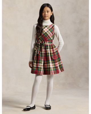 Girls' Plaid Taffeta Dress - Big Kid, Little Kid