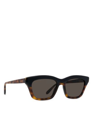 Slim Geometric Sunglasses, 53mm