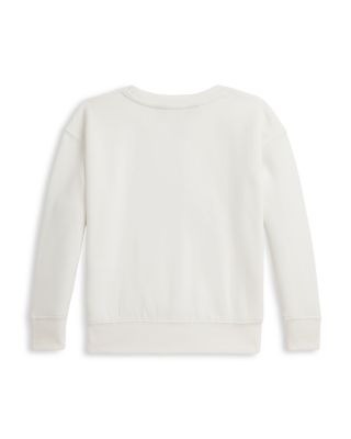 Girls&#39; Polo Bear Fleece Boxy Sweatshirt - Big Kid