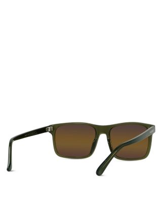 Belvedere 01 Rectangle Sunglasses, 57mm