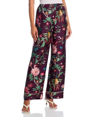 Silk Pajama Pants