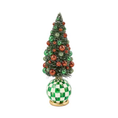 Check It Out Illuminated Small Bottle Brush Tree