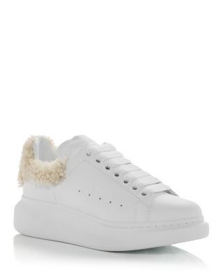 Women's Oversized Shearling Sneakers