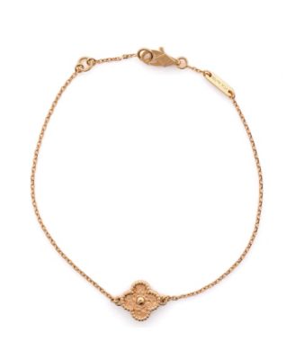  Sweet Alhambra Bracelet 18K Rose Gold