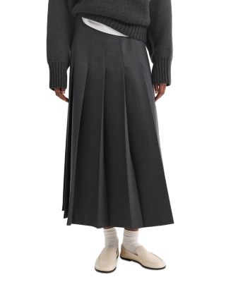 RÓHE - Pleated Wrap Skirt