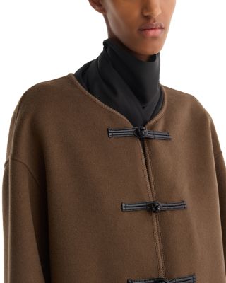 Mandarin Wool Double Jacket