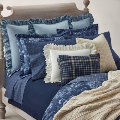 Cate Cotton Percale Flat Sheet, King