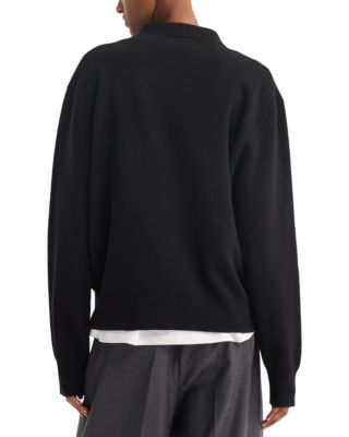 Wool Cashmere Compact Knitted Polo