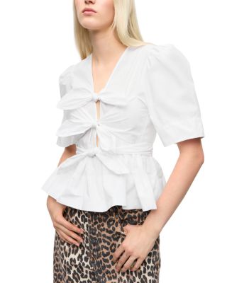 Tie Front Blouse
