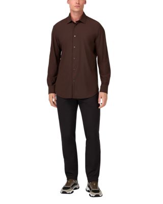 Slim Fit Stretch Nylon Shirt 