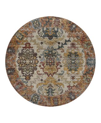 Dalyn Rug Company Silk Road SR5 Round Area Rug, 8'0"x8'0"