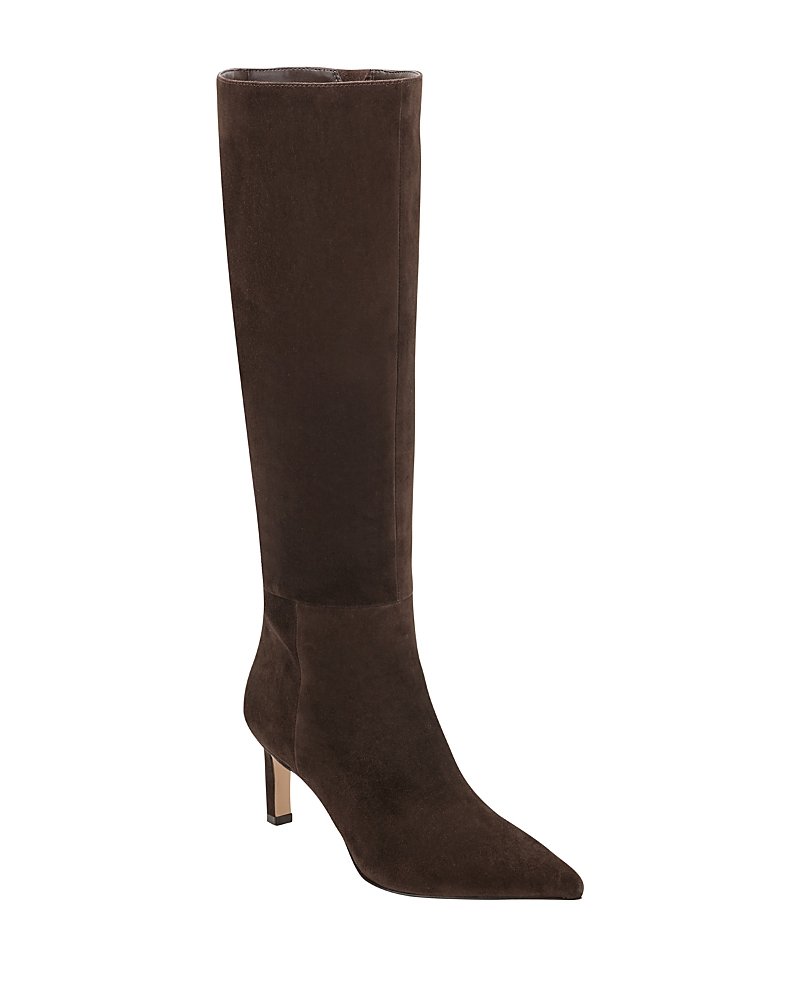 Marc Fisher Ltd Sabrina Knee High Boot In Brown