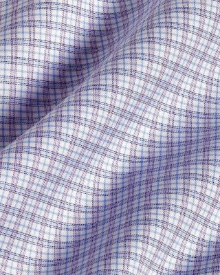 Trim Fit Printed Twill Dress Shirt