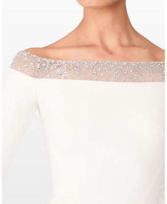 Calypso Off-the-Shoulder Midi Dress