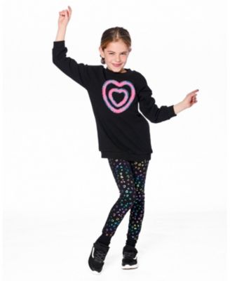 Girls' Stretch Jersey Leggings - Little Kid, Big Kid