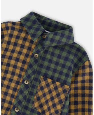 Boys' Long Sleeve Flannel Shirt - Little Kid, Big Kid