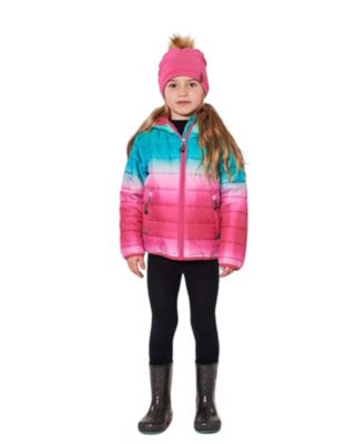 Girls' Quilted Mid-Season Jacket - Little Kid