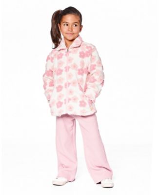 Girls' Sherpa Overshirt - Little Kid