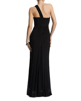 One Shoulder Embellished Gown