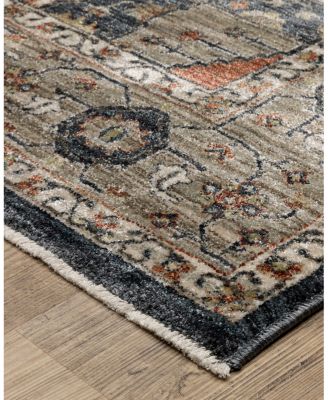 Oriental Weavers Eliana ELI07 Runner Area Rug, 2'3"x7'6"