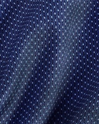 Trim Fit Micro Print Dress Shirt 